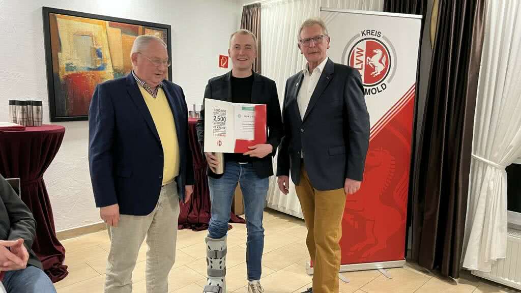 Fußballheld Vincent Wippich Kreis Detmold