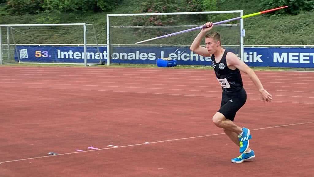 Gerrit Schäfers, der neue U20-Zehnkampfmeister 