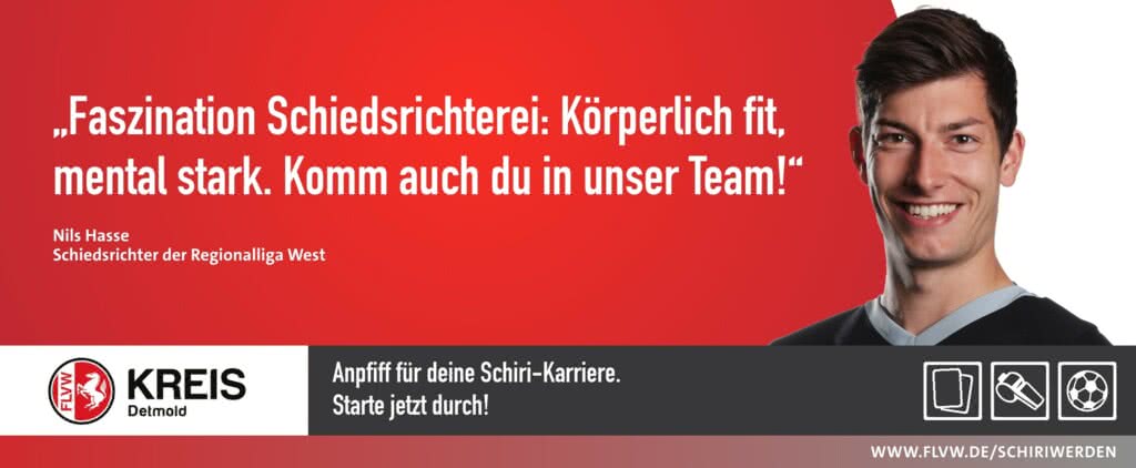 N&auml;chster Schiedsrichter-Anw&auml;rterlehrgang zusammen mit dem Kreis Lemgo